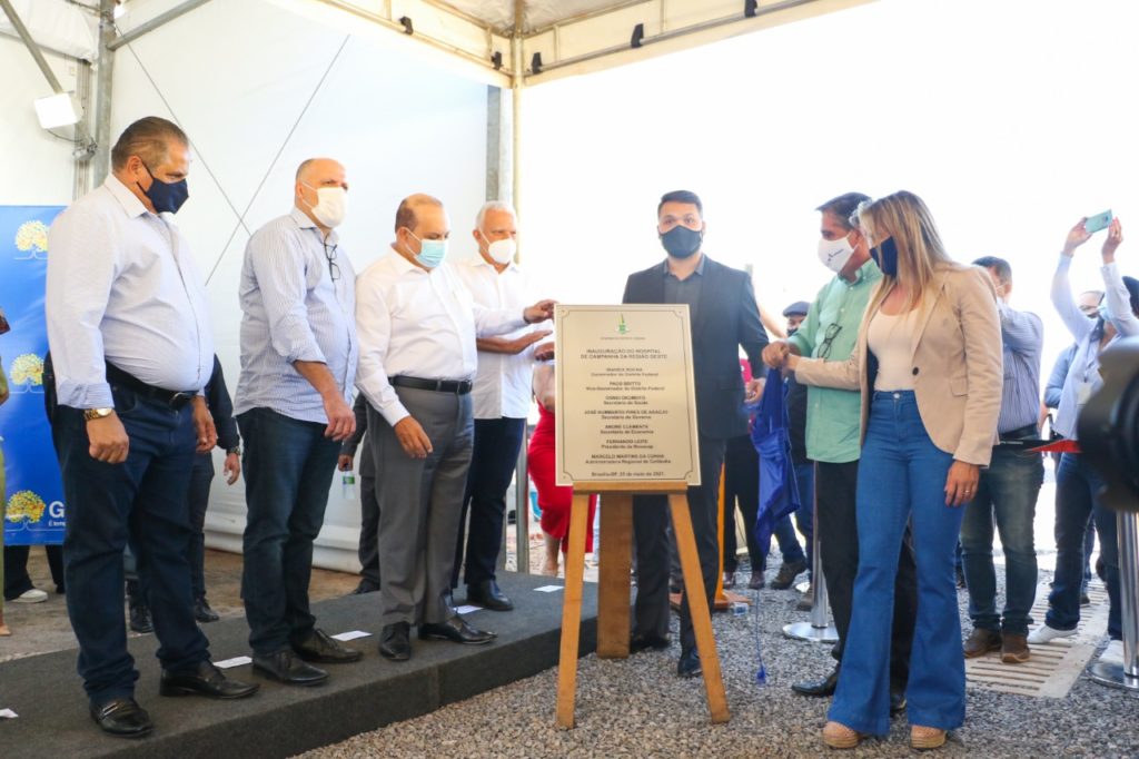 Governador Ibaneis entrega Hospital de Campanha de Ceilândia pronto para receber pacientes