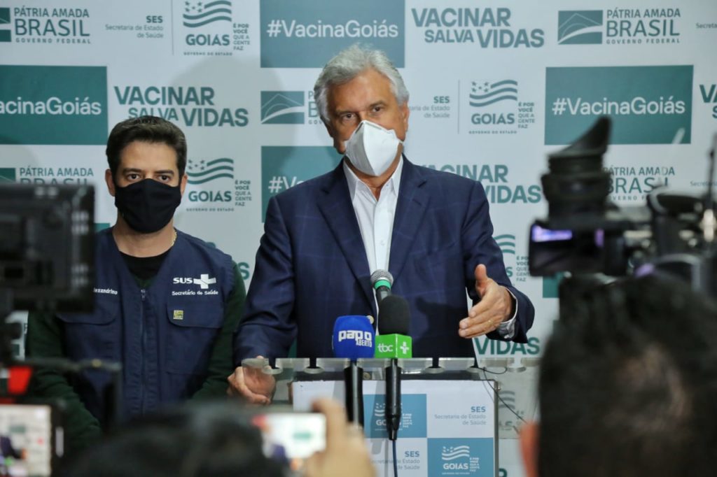 Governo de Goiás recebe mais 132,8 mil vacinas da AstraZeneca