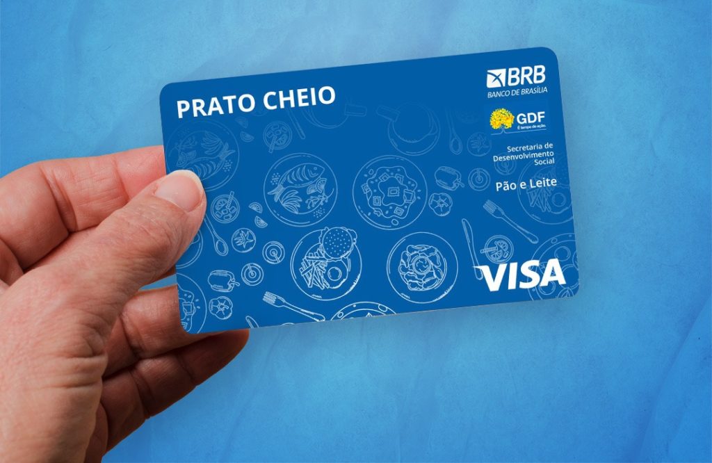 GDF atende mais 32 mil novos beneficiários que passam a receber o Cartão Prato Cheio