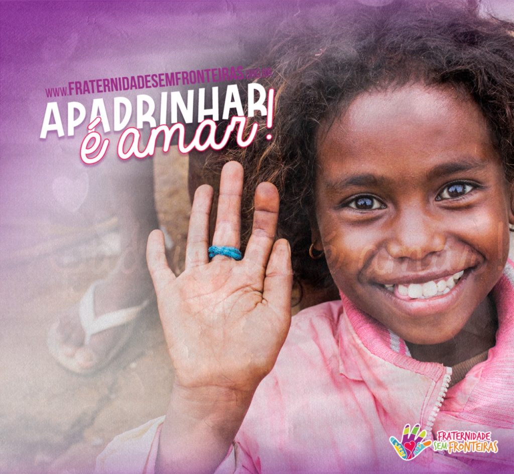 Apadrinhamento é o que garante a continuidade de projetos humanitários no Brasil e na África