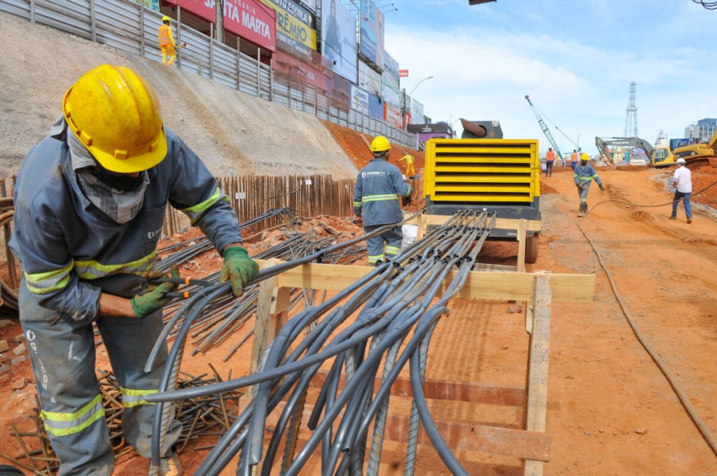 Fiscalização intensa garante segurança na construção do Túnel de Taguatinga