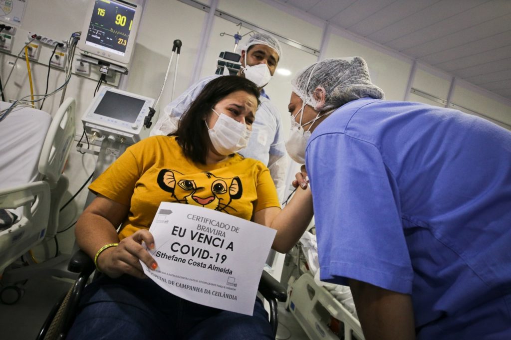 Mais de 500 pacientes recebem alta nos hospitais de campanha do Distrito Federal