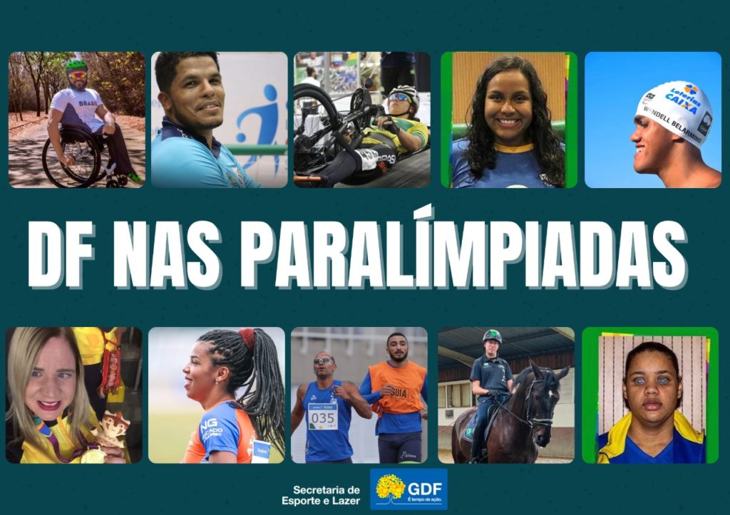 DF tem 10 esportistas participando dos Jogos Paralímpicos de Tóquio