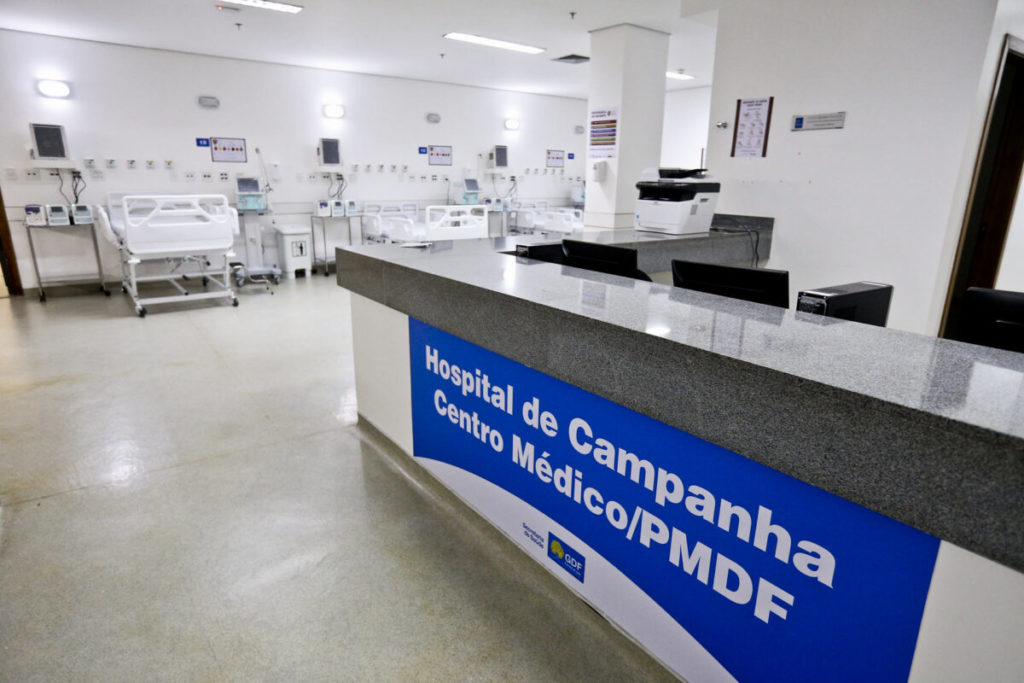 Secretaria de Saúde do DF vai contratar empresa para gerir hospitais de campanha