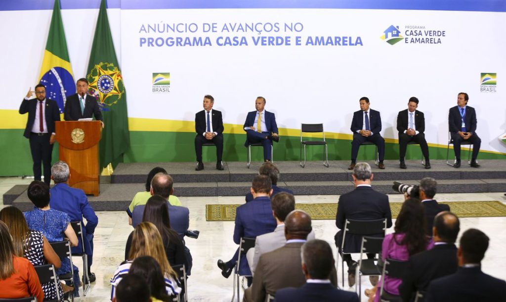 Presidente Bolsonaro lança parceria com estados no Programa Casa Verde e Amarela