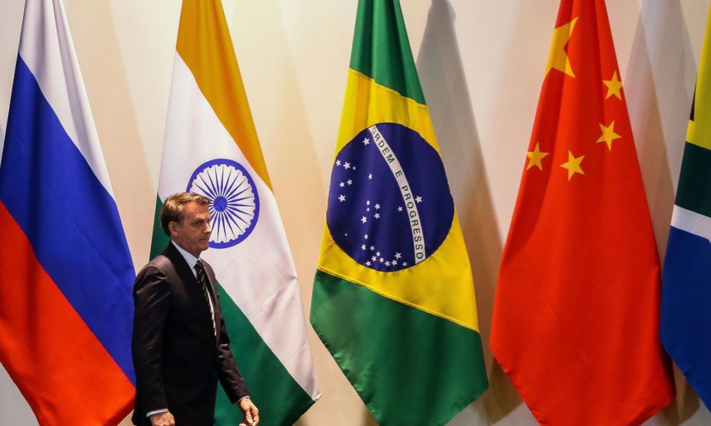 Presidente Jair Bolsonaro participa da abertura da 13ª Cúpula do Brics
