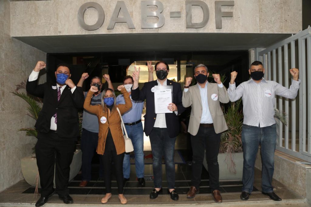 Favorito, Campelo oficializa candidatura à presidência da OAB do Distrito Federal
