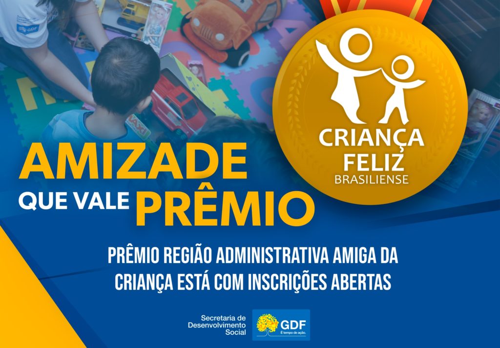 GDF vai premiar RAs com ações para a primeira infância