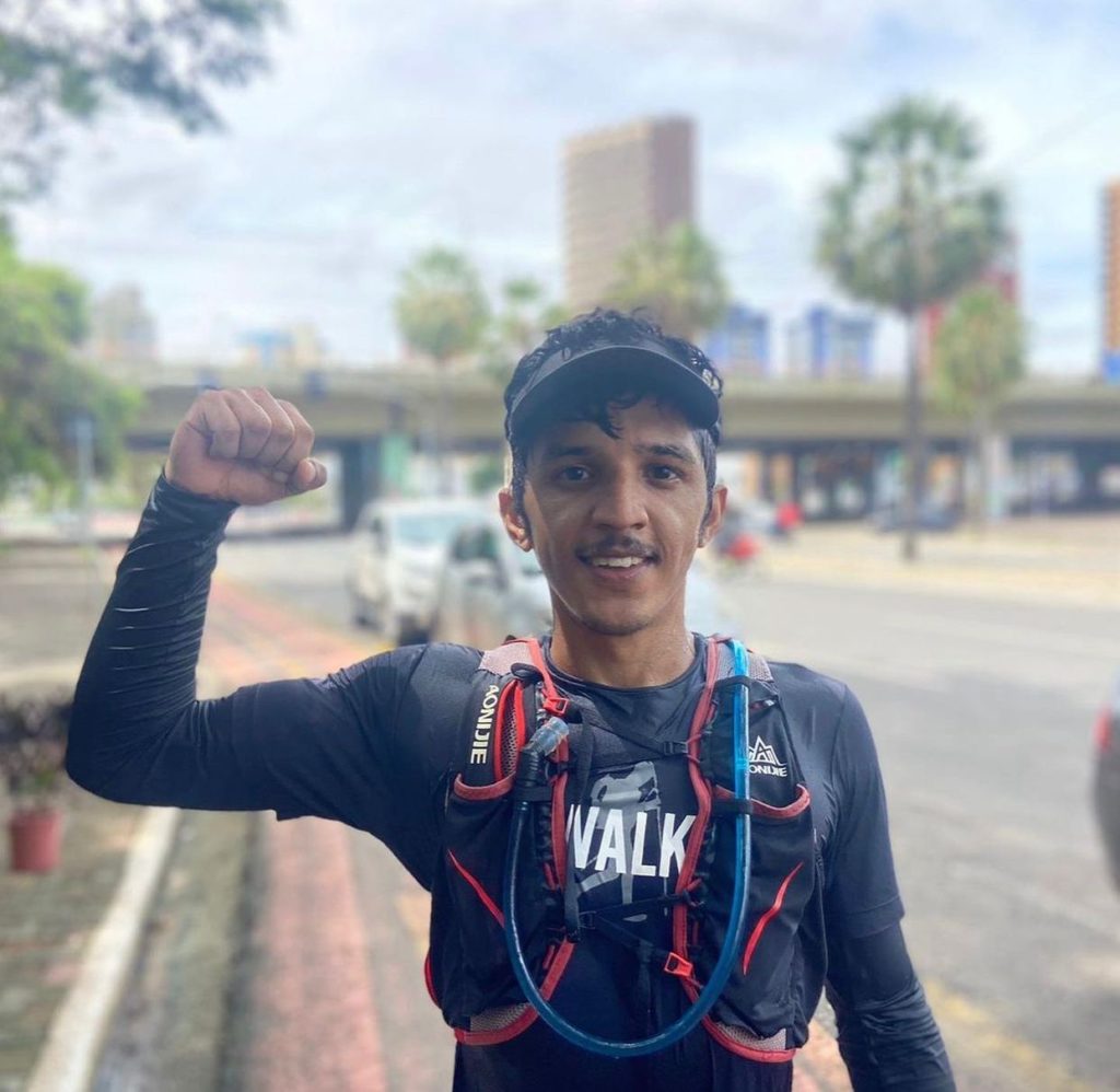 Qu4tro Comunicação apoia atleta do Piauí em esporte que envolve corrida e resistência