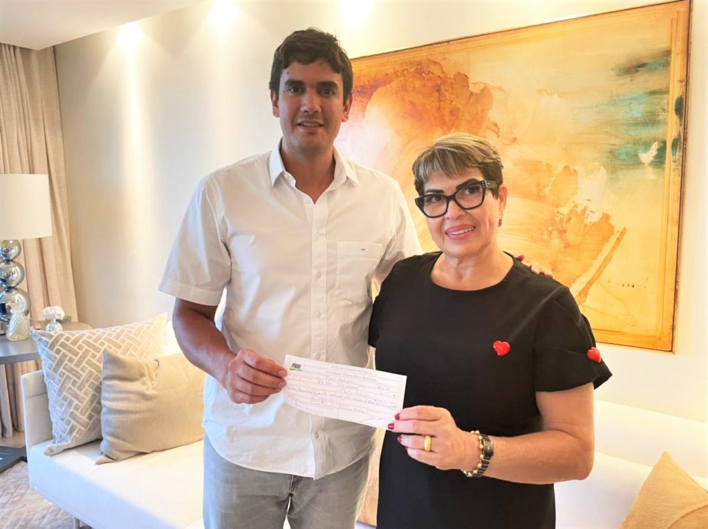 Marli do Sindsaúde se filia ao MDB