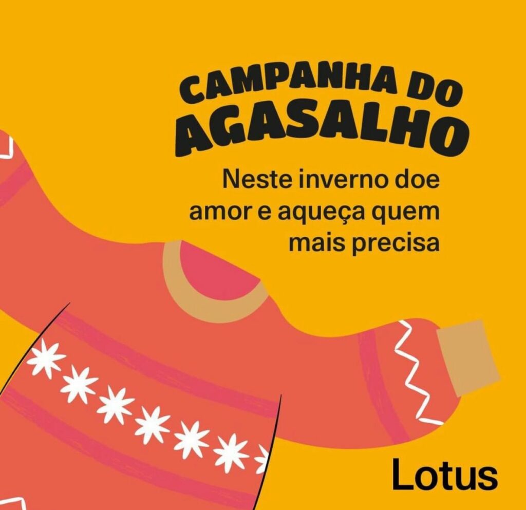 O frio chegou: Construtora e Incorporadora Lotus inicia Campanha do Agasalho