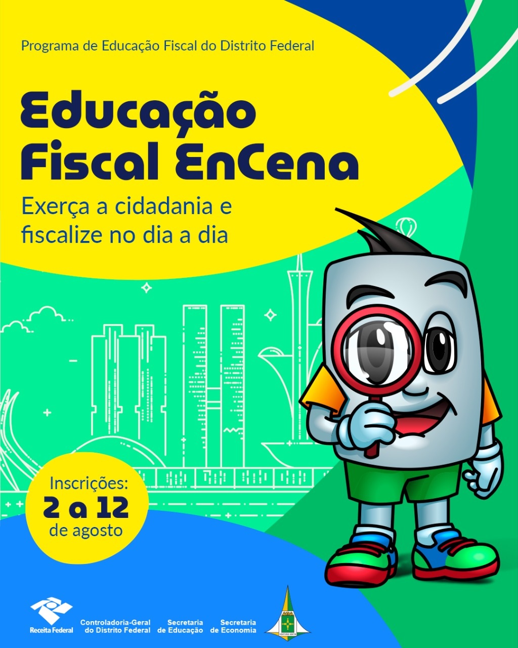 Projetos de educação fiscal do DF podem se inscrever em prêmio nacional