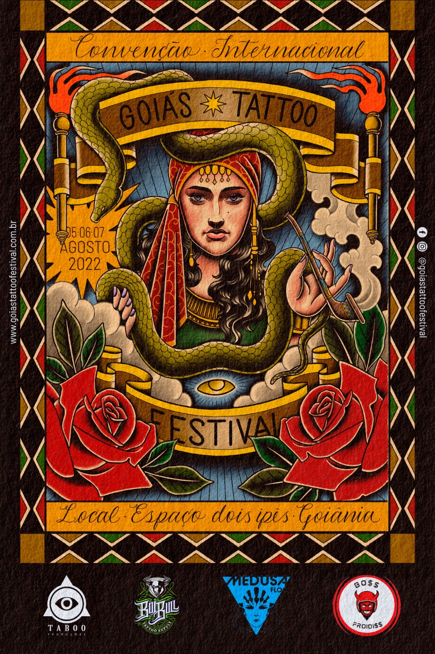 Goiás Tattoo Festival: Tatuagem, música e gastronomia