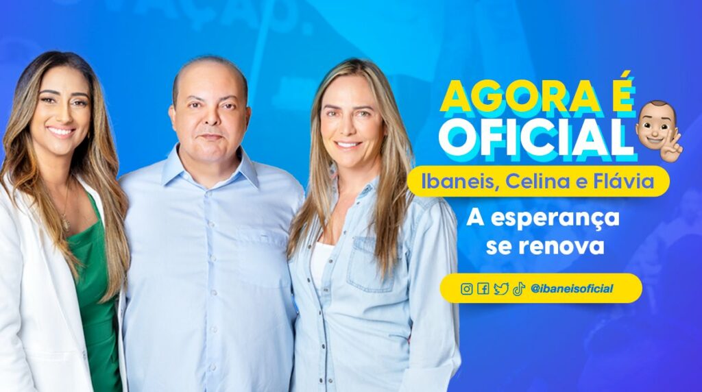 Eleições 2022 | Agora é oficial: Ibaneis, Celina e Flávia Arruda