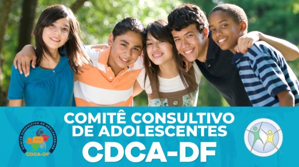 Sejus-DF e CDCA abrem inscrições para composição do Comitê Consultivo de Adolescentes no Distrito Federal