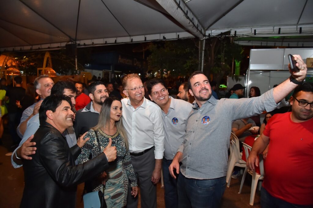 Eleições em Goiás | Mendanha, Heuler e João Campos cumprem agendas juntos