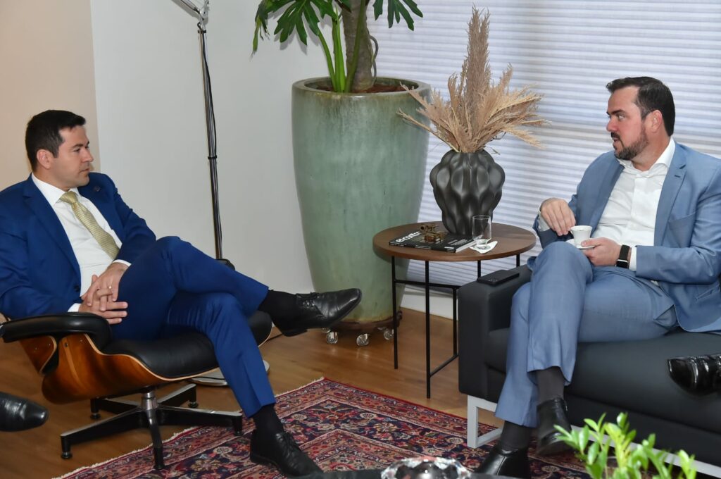 Eleições em Goiás | Mendanha se reúne com presidente da OAB para ouvir demandas