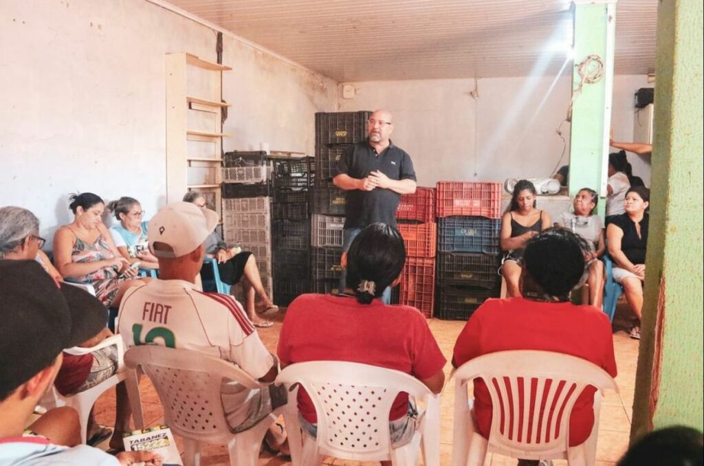 Tabanez e Guarda Jânio visitam Instituto Alimentar com Amor