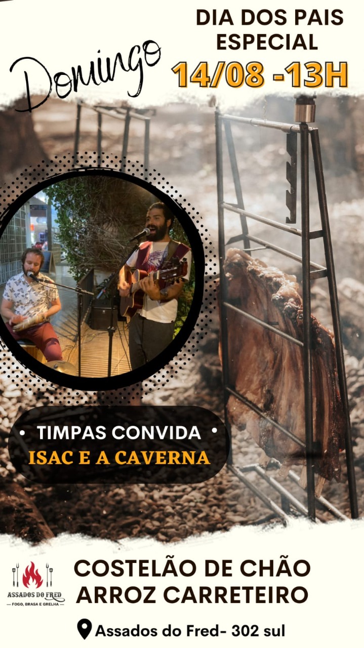 Assados do Fred promove domingo Costelão de Chão para celebrar Dia dos Pais
