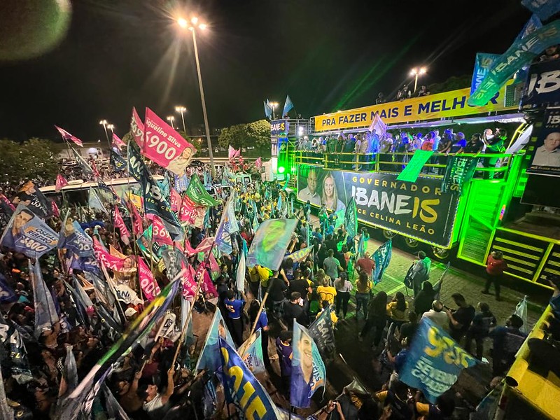 Ibaneis realiza mega comício no Gama e governador reforça amor pela cidade