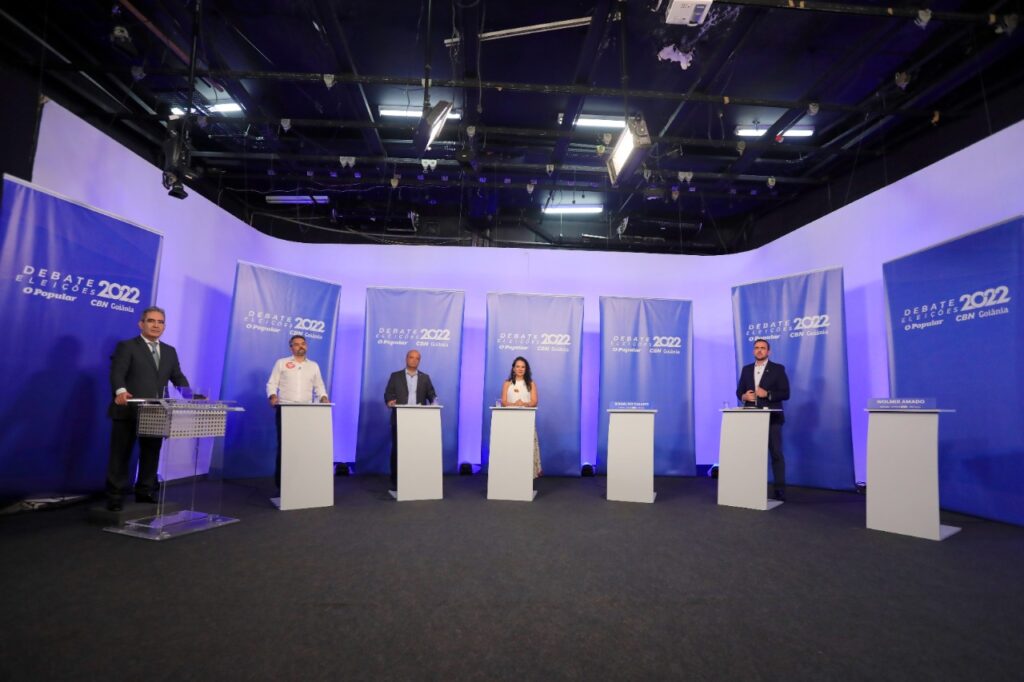 Eleições em Goiás | Ao contrário de Caiado, Mendanha comparece ao 3⁰ debate