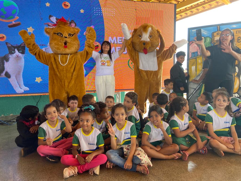 Águas Lindas | Programa Bem Estar Animal lança projeto “Meu bicho meu amigo” nas escolas municipais
