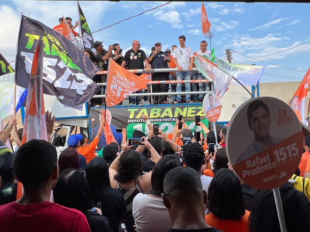 Governador Ibaneis e aliados mostram força na reta final da campanha