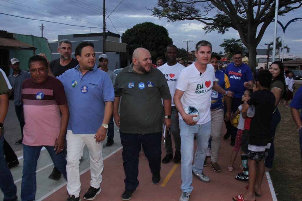 Prefeitura de Águas Lindas Inaugura Praça do estudante no setor Jardim Guaíra