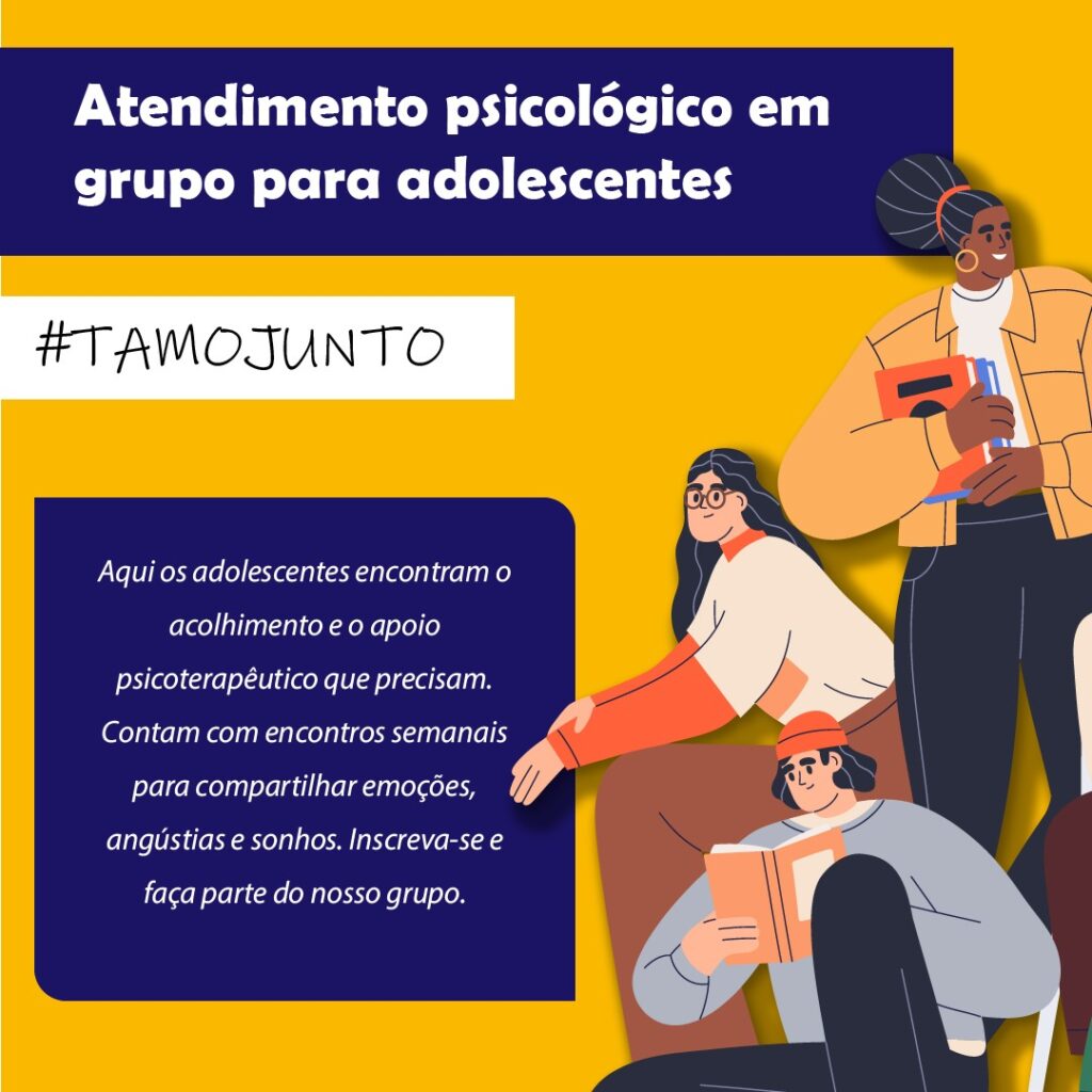 Sesc-DF oferece atendimento psicológico em grupo para adolescentes