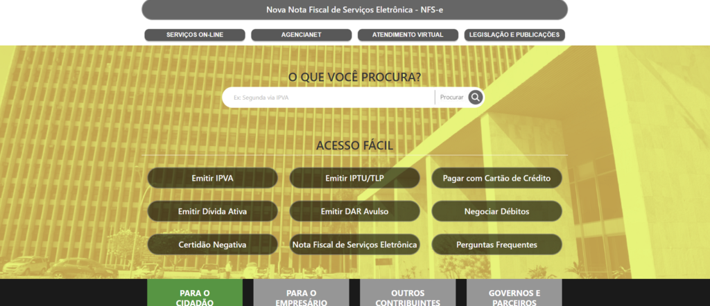 Novo sistema vai facilitar emissão de notas para contribuintes do ISS