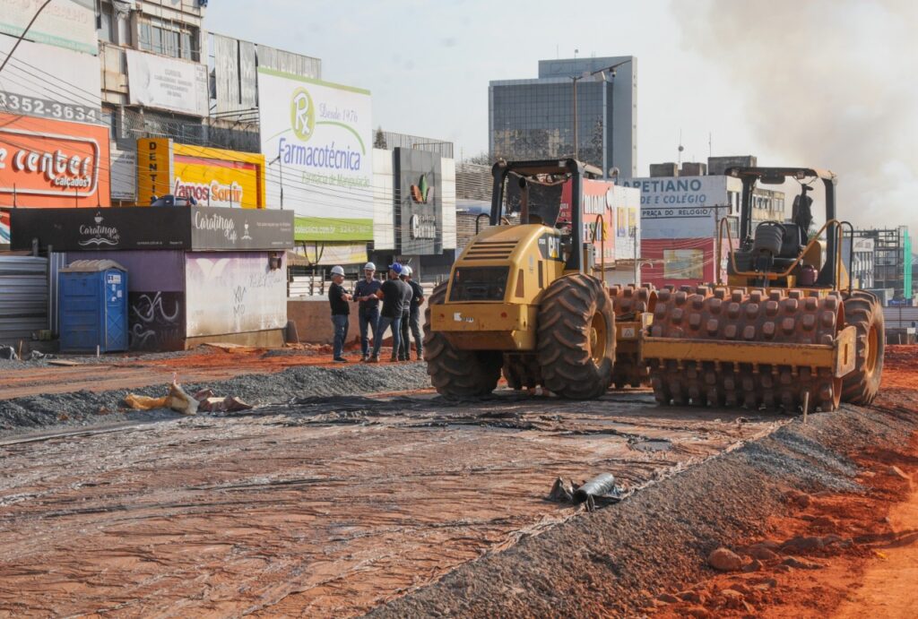 GDF termina obra de concretagem da rampa do BRT no Túnel de Taguatinga