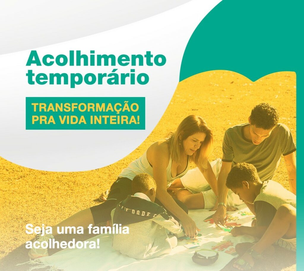 Famílias acolhedoras: mais vagas para quem quer abrigar temporariamente uma criança no DF