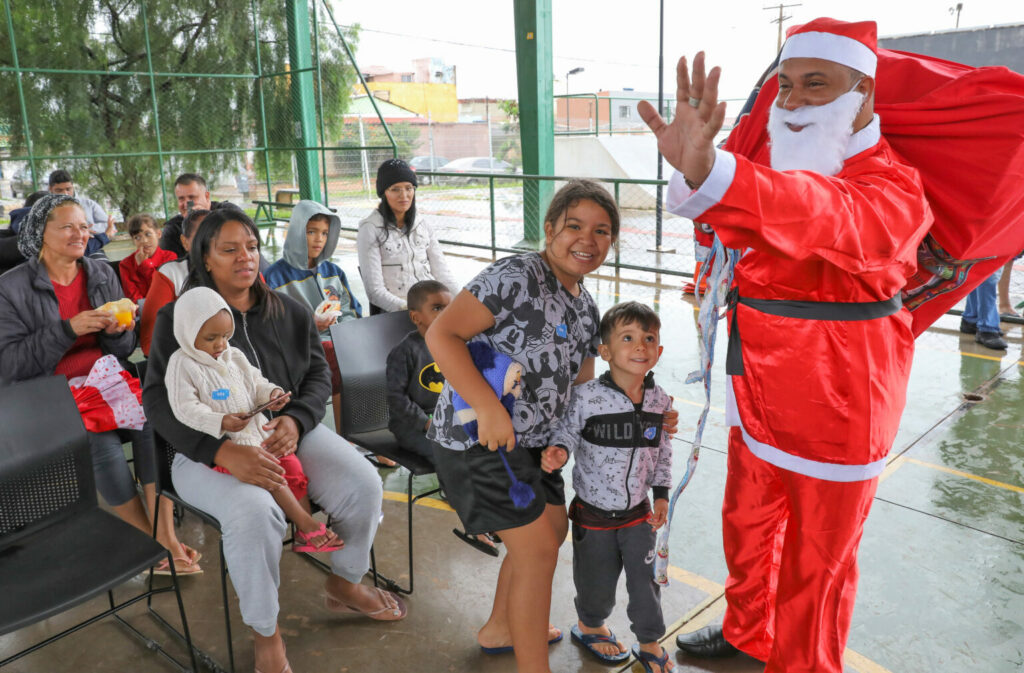 GDF promove o Natal Solidário na Estação de Cidadania do Recanto das Emas