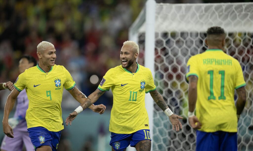 Com Neymar, Brasil define classificação no primeiro tempo e goleia Coreia do Sul