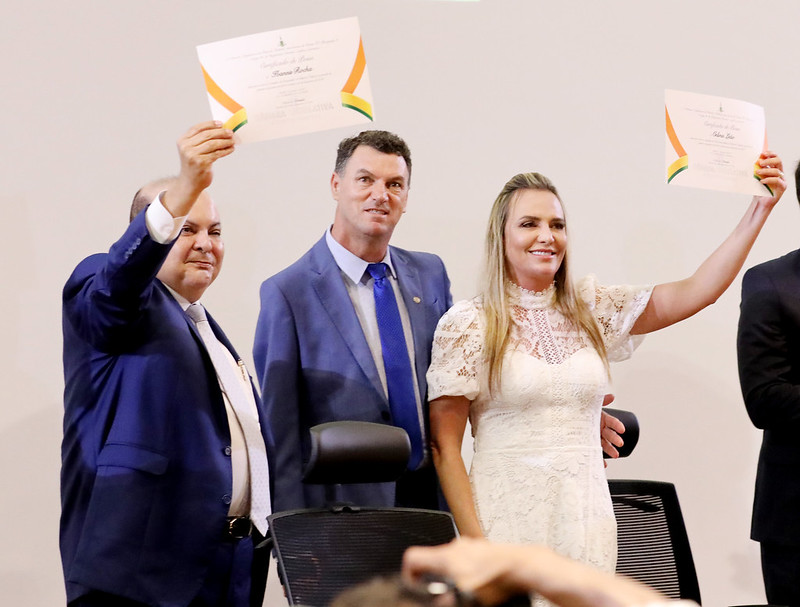 Governador Ibaneis Rocha toma posse para segundo mandato