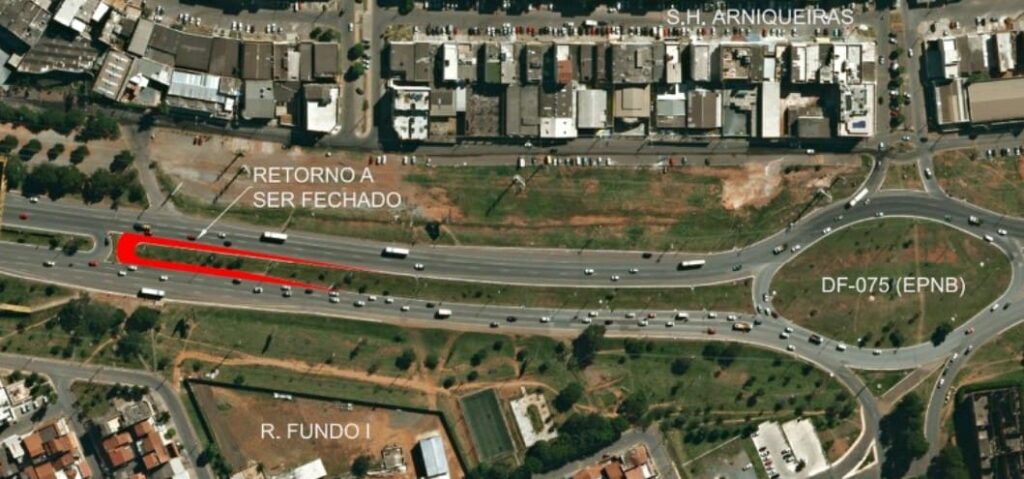Interdição parcial de trecho da EPNB começa nesta quinta-feira