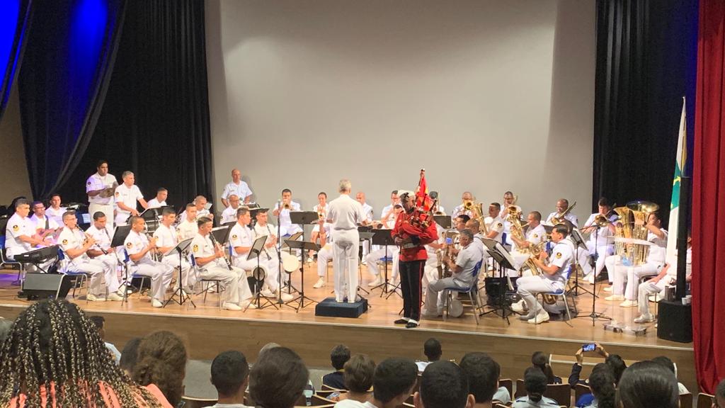 Corpo de Fuzileiros Navais de Brasília completa 215 anos com apresentação musical gratuita no Pátio Brasil Shopping