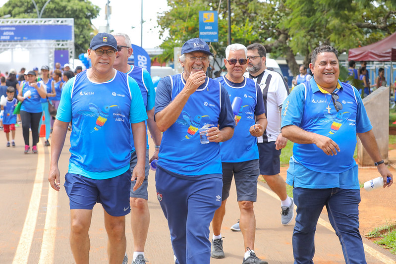 Dia animado no Parque da Cidade chama a atenção para o consumo da água