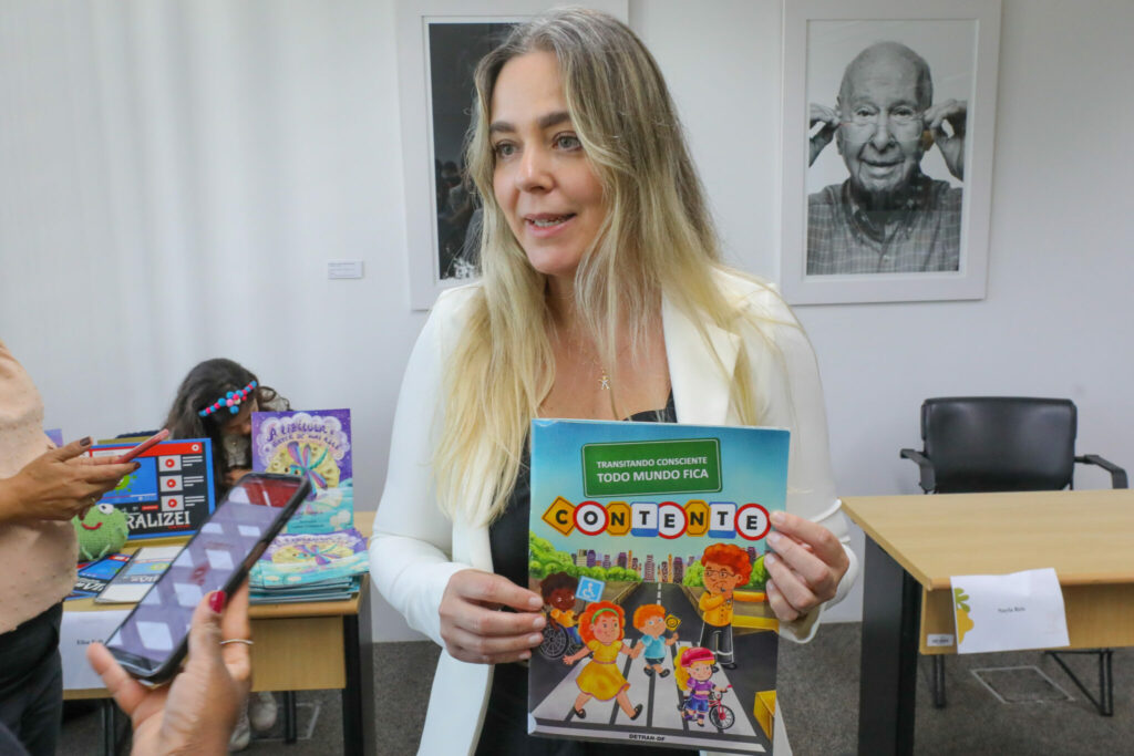 Detran-DF promove ações educativas para crianças de 4 a 10 anos