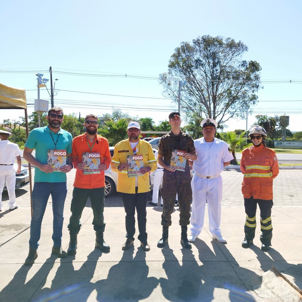 GDF faz blitz educativa de prevenção aos incêndios florestais no Park Way