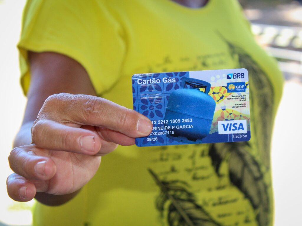 GDF libera parcela do Cartão Gás para 70 mil famílias