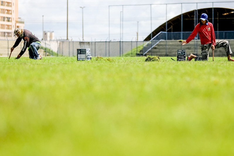 Estádio Rorizão recebe mais uma etapa de obras