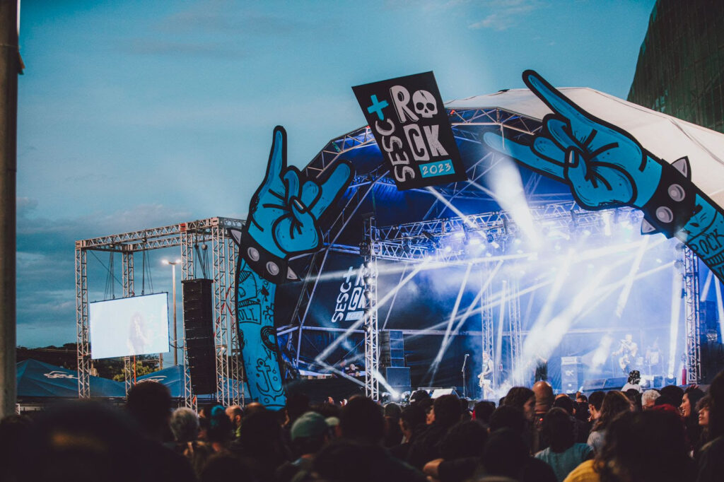 Na cidade do Rock: Festival inédito do Sesc-DF atraiu 12 mil pessoas no Gama