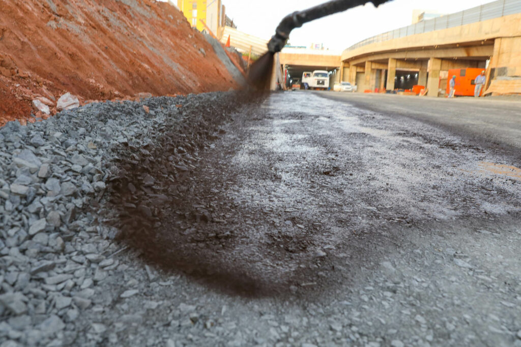 Ligação entre Túnel de Taguatinga e Elmo Serejo pronta para o asfalto