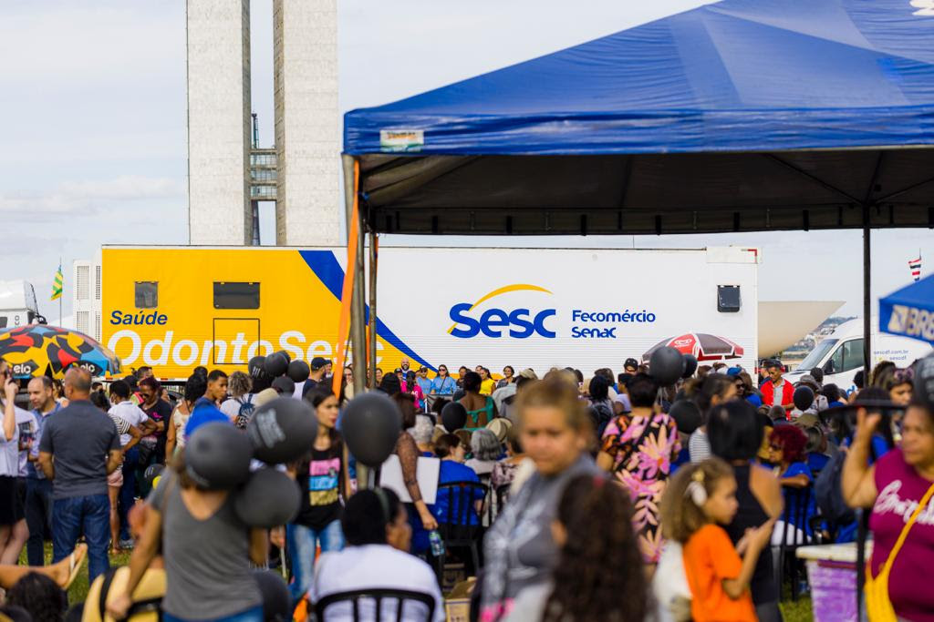 Sesc-DF fecha unidades em protesto! Nova mobilização nacional do “Dia S” luta contra desvio de recursos