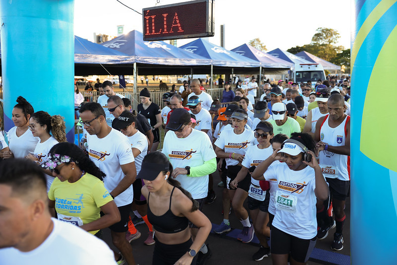 Corrida Prevencionista atrai mais de mil participantes e movimenta Esplanada dos Ministérios