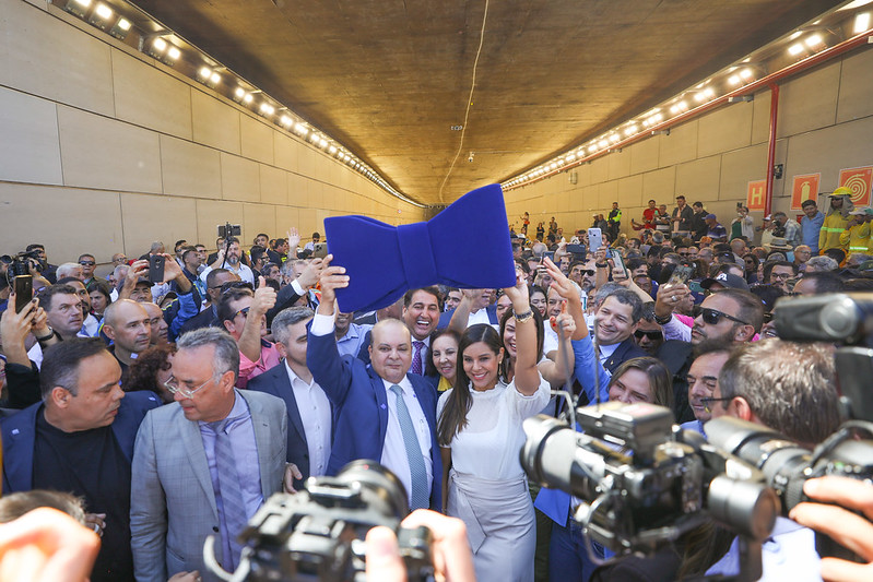Ibaneis Rocha entrega Túnel Rei Pelé, um marco para o Distrito Federal
