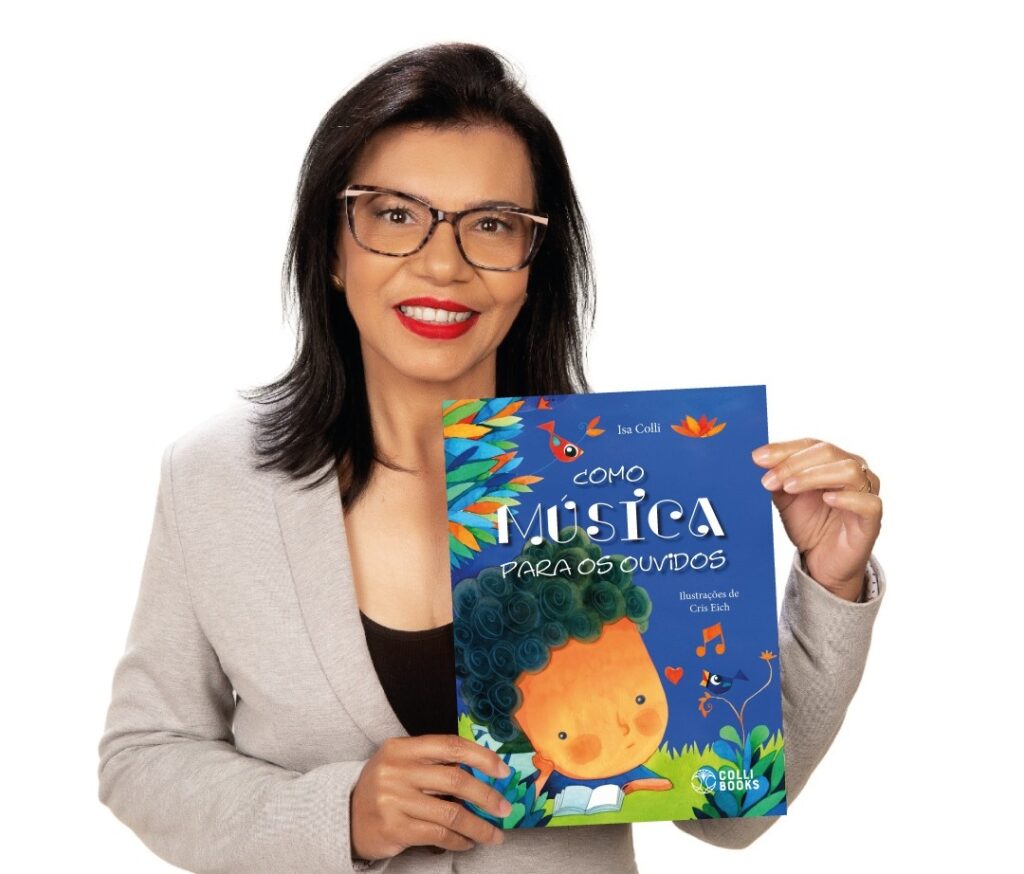 Novo livro infantil de Isa Colli fala de autismo de maneira cativante e musical