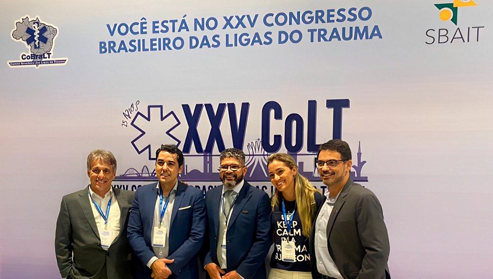 Hospital de Base é destaque no XXV Congresso Brasileiro das Ligas do Trauma