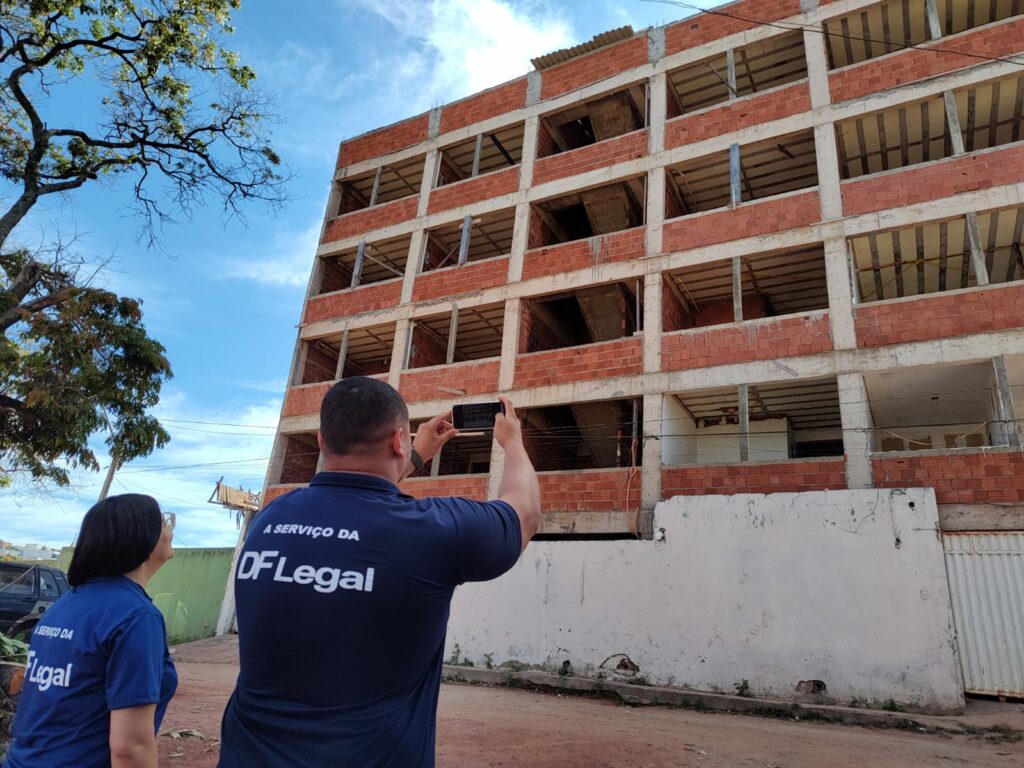 DF Legal inicia 2ª fase da força-tarefa de fiscalização de obras em Vicente Pires